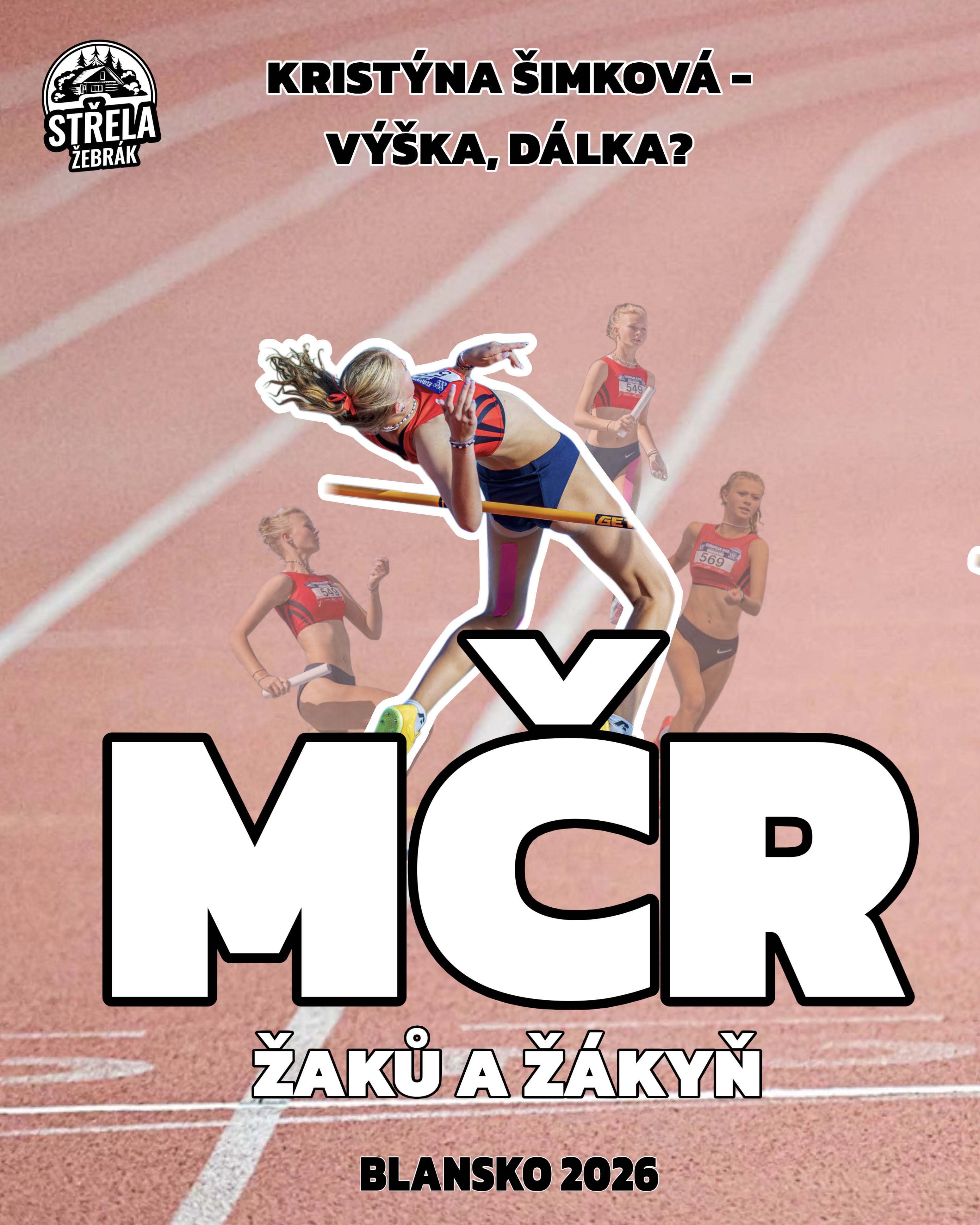 Kristýna Šimková nominovaná na skok do výšky a dálku