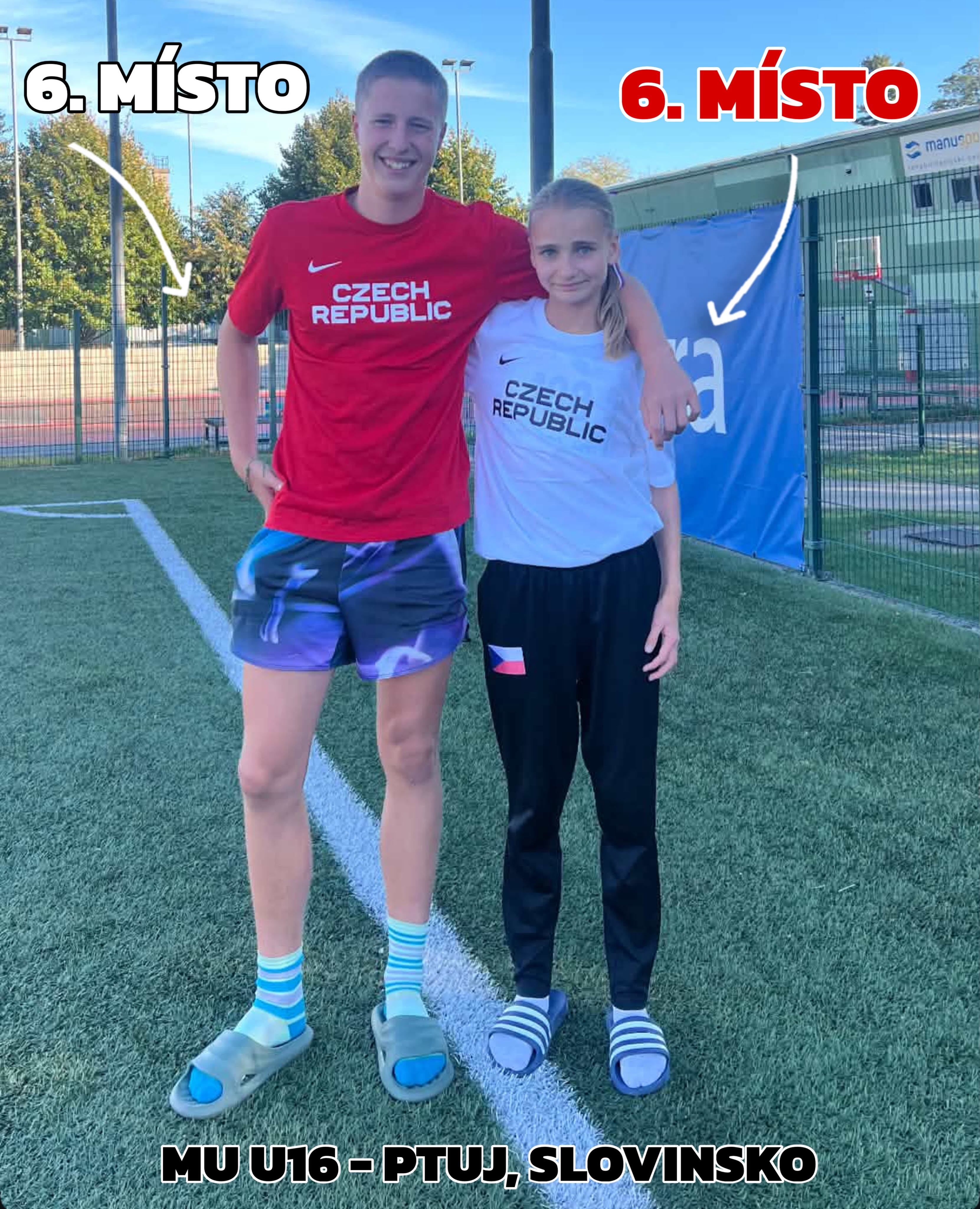 🇨🇿 Úspěšná reprezentační premiéra: Skvělé výkony na mezistátním utkání U16